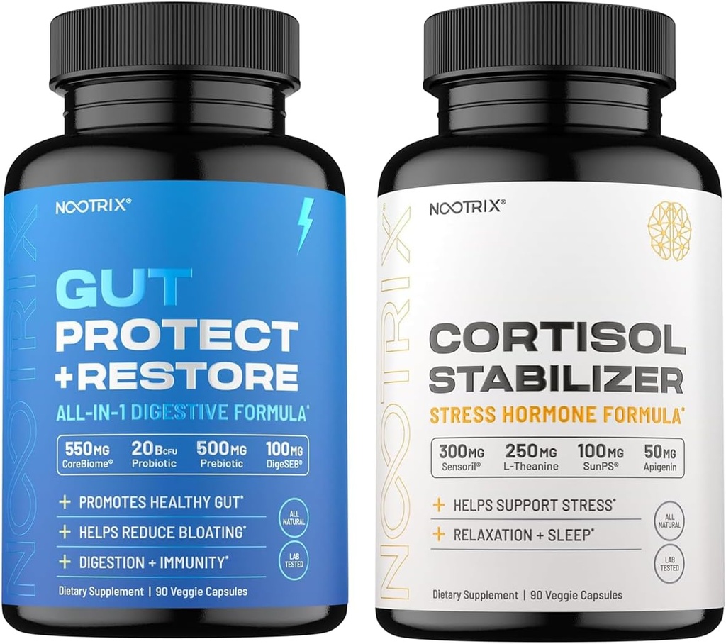 Nootrix Cortisol Stabilizer ja manager ja soolestiku tervise tugi
