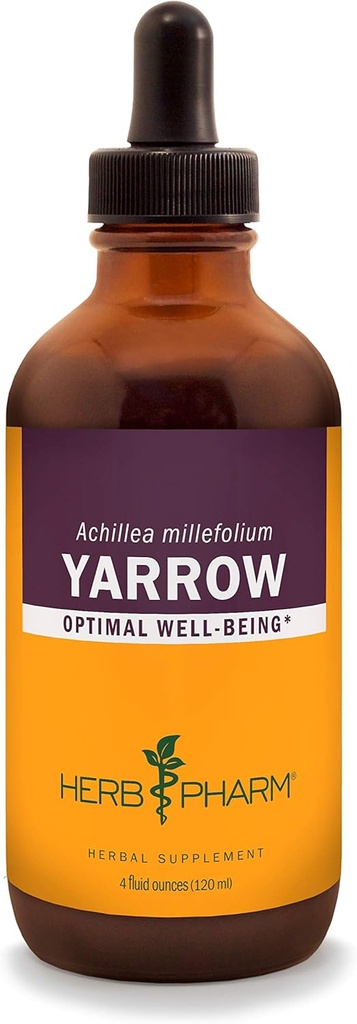 Herb Pharm Yarrow Õitsevad Tops Vedelik Ekstrakt - 4 Ounce
