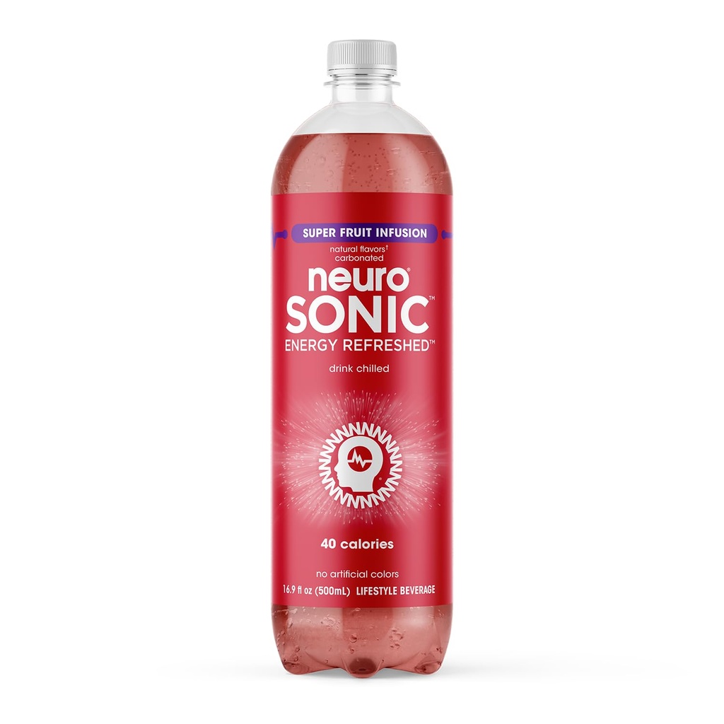 Neuro Sonic Energy Refreshed Super Fruit Infusioon, 16,9 fl oz