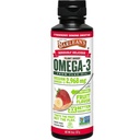 Barlean's Strawberry Banana Flaxseed Oil Vegan Omega 3 6 9 Toidulisandid lastele ja täiskasvanutele külma pressitud linaseemneõli 2,968 mg Vegan Omegas, Non-GMO & Gluten Free, 8 oz
