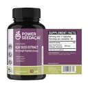 Power Seed Acai - lämmastikoksiidi võimendaja. toetab verevoolu, veresuhkru taset, ainevahetusfunktsiooni ja energiat. Ülitugev antioksüdant. Kofeiinivaba. patenteeritud valem | 60 kapslit