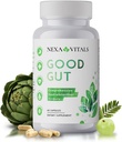 Hea soolestik - seedimist toetavad maitsetaimed soolestiku tervise taastamiseks - edendada tervislikku soole liikumist, vähendada soolepuhumist ja suurendada GI liikuvust w / Triphala & artišoki ekstrakt - 60 kapslit