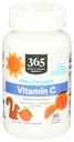 365 autor Whole Food Market, Kid' Näritav C-vitamiin, Natural Orange Flavor, Vegan, 90 Count