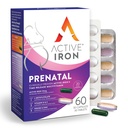 Aktiivne Raud Prenataalne Raud Täiendus + Sünnieelsed Vitamiinid Naistele, 30 Mitte-Kõhukinnisust Kapsleid + 30 Aeg-Vabastamist Multivitamiinid, Rasedus, Imetamine Ja Sünnitusjärgselt Essentials