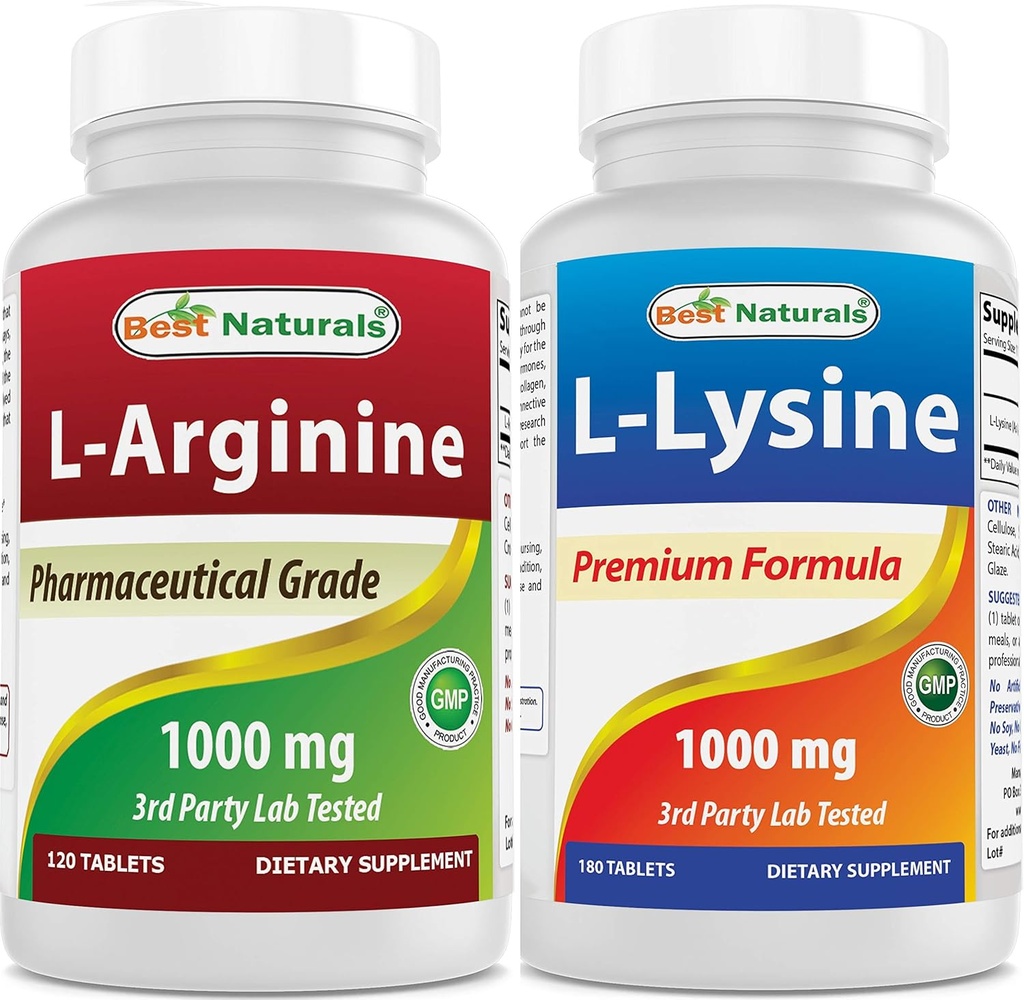Parimad looduslikud Arginine Lysine Combo