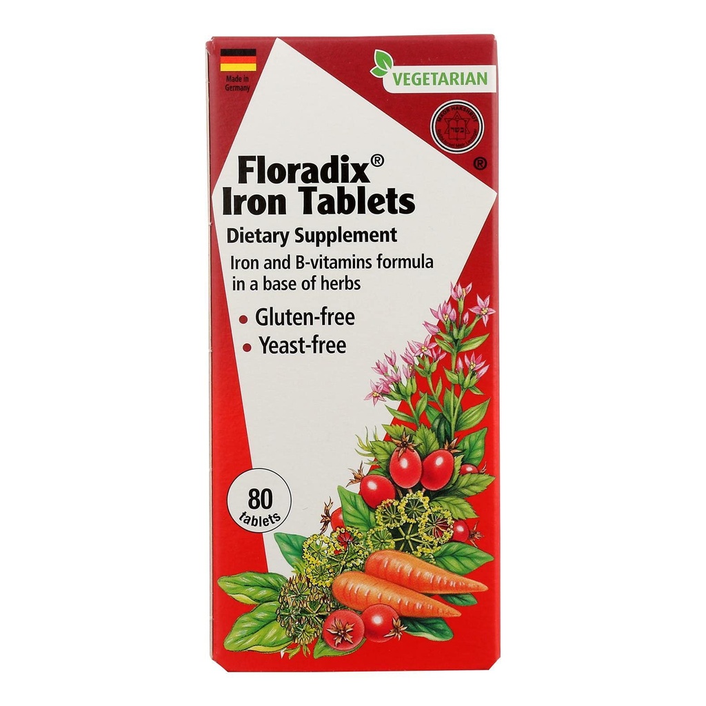 FLORA Raudfloradiks, 80 CT