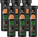 Auru taimemaksatoetuslisa | Piimaohakas (Silymarin), kurkum, küüslauk, ingver maksa tervise jaoks Advanced Detox & Cleansing Formula for Active Maver | 120 tabletti | Taimne gluteenivaba
