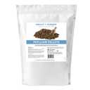 Smart & Simple Psyllium Pellets for Horses | Psyllium Husk Fiber Supplement for Equine Digestive Wellness Support | Apple-Banana Flavored | 8 Monthly Purges | 17.5 lb Bag