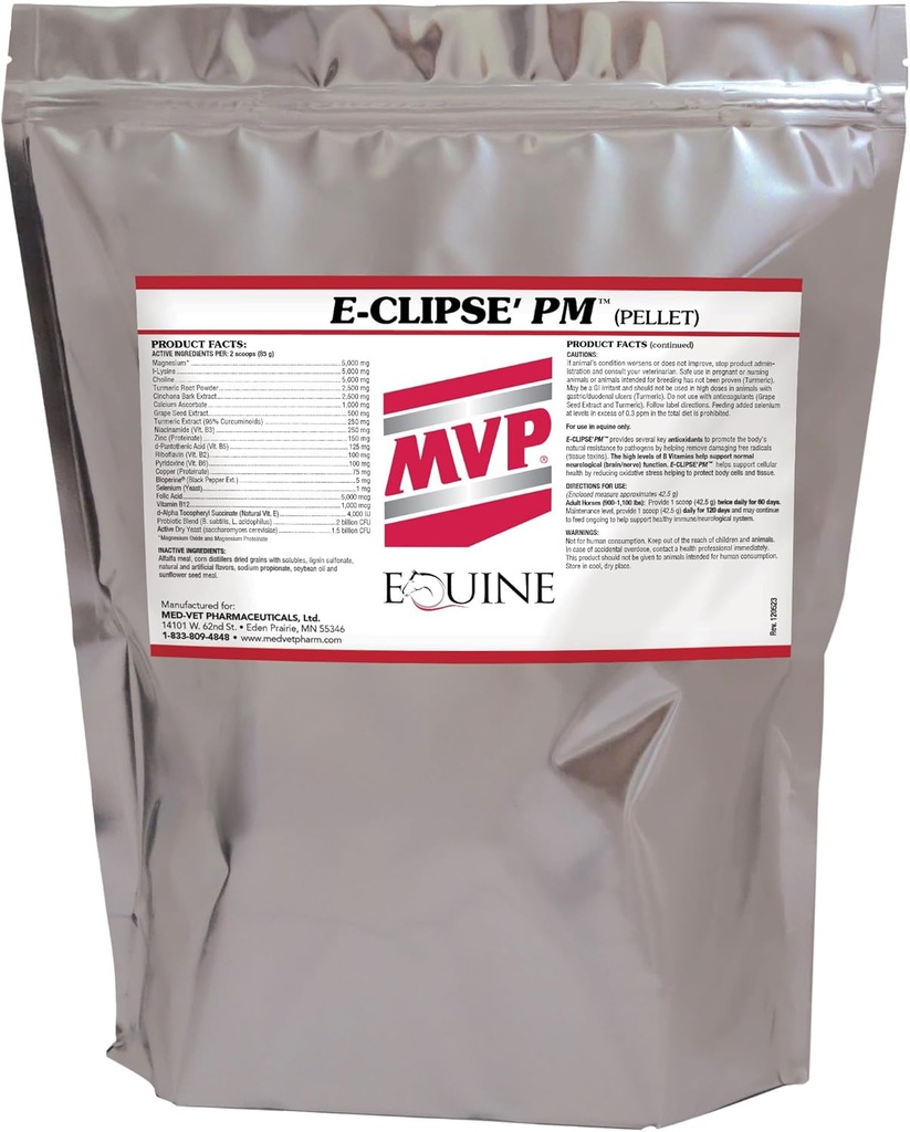 E-Clipse PM (6 lb) Neuroloogiline Tervis / Immune Toetus Hobustele