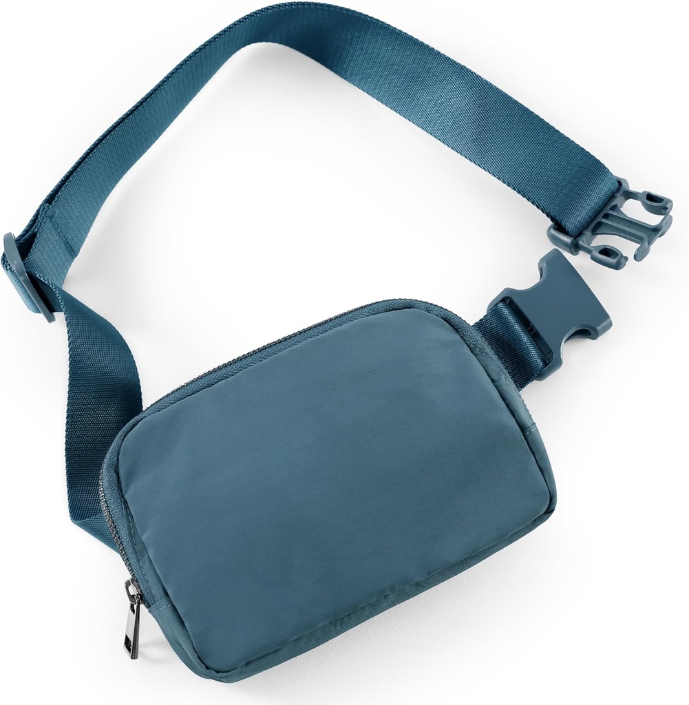 ODODOS Unisex Mini Belt kott reguleeritava rihmaga väike Fanny Pack treeninguks Running Reisimine, sinine