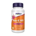 NOW Foods Supplements, Sun-ETM 400 IU koos D-alfa-tokoferooliga mitte-GMO päevalilleõlist, 60 Softgels