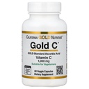 California Gold Nutrition Gold CTM, USP-klassi C-vitamiin, 1000 mg, 60 köögiviljakapslit