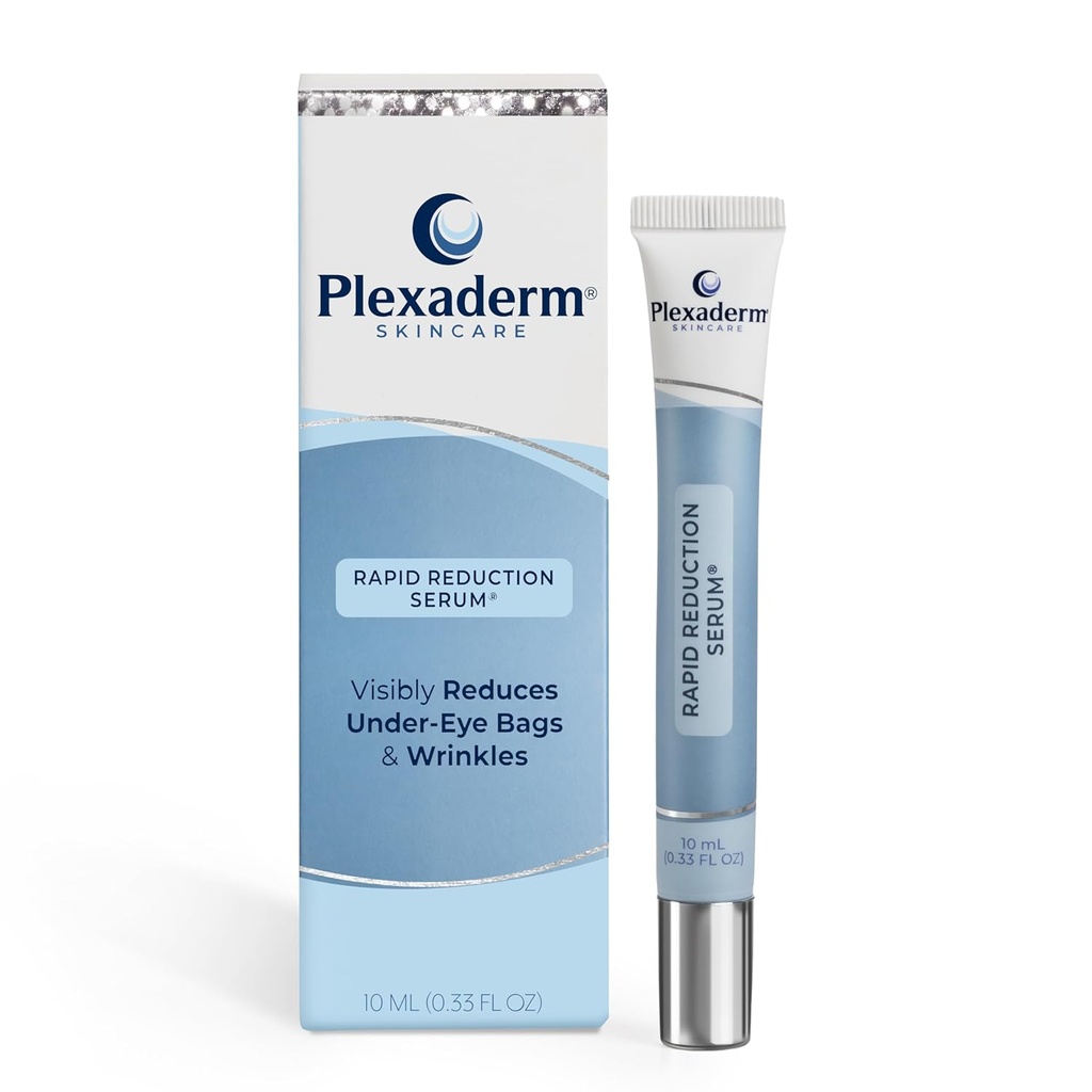 Plexaderm Kiire vähendamine silma seerum - nähtavalt vähendab silmade all olevaid kotid, kortsud, tumedad ringid, peened jooned ja varese jalad koheselt, vananemisvastase kortsude eemaldaja näole, täissuuruses toru