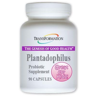 Transformatsioon Genesis of Good Health Enzymes Plantadophilus Natural Plant-Based Probiootikumid Täiendus, Practitioner Soovitatav, Non-GMO, Seedetrakti Tervis, Immuunsüsteemi tugi, Soolestiku tasakaal, 90