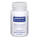 Puhtad kapslid Resveratrool - südame-veresoonkonna, raku tervise ja mälu tugi * - 40 mg Trans-Resveratrool - Antioksüdandid Supplement - Gluteenivaba & Non-GMO - 120 kapslit