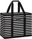 SCOUT 3 poisid Zip Tote X-Large - vastupidav kerge kott rannale, basseinile, perereisile, ladustamisele - veekindel, Zips Shut