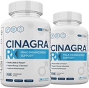 (2 Pack) Cinagra RX pillid meestele, Cinagra RX Supplement Advanced Formula, 120 Count