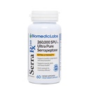 Serra-RX 260 000 SU Serrapeptaas - happeresistentne proteolüütiline süsteemne ensüüm, mitte-GMO, gluteenivaba, vegan, toetab sinus, immuunsüsteemi ja kopsude tervist, 60 Veg kapslit