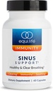 Equilife Sinus Support Supplement koos Berberine, NAC, lagritsa juur ja antioksüdant Rich Taimne segu, Taimne valem hooajaline tasakaal, Gluteenivaba, Soy & Dairy Free, 20 Servings