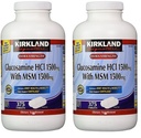 Kirkland Signature Glükosamiin MSM-iga, 375 tabletti (2 pakendit)