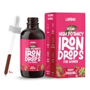 LLORENS FARMACEUTICAL Iron Supplement for Women Raud tilkade igapäevane tugi, 20 mg polüsahhariidide kompleksi tasuta maitse, looduslikud magusained, vegan ja parabeen vaba (Berry Daiquiri, 4 Fl Oz)