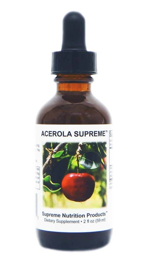 Supreme Nutrition Acerola Supreme Tincture, 2 fl oz | 59 Servings