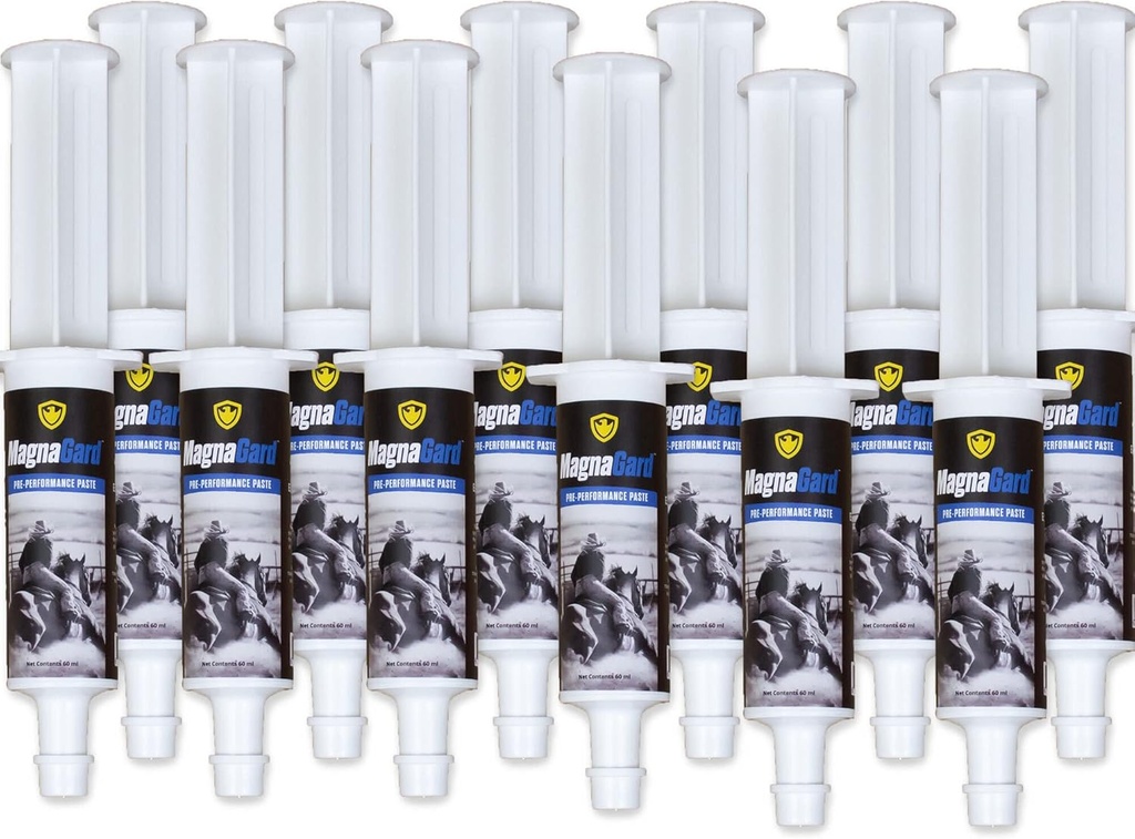 Pre-Performance Calming Paste hobustele - kõik looduslikud maotoetused Eagle Equine (12 Pack)