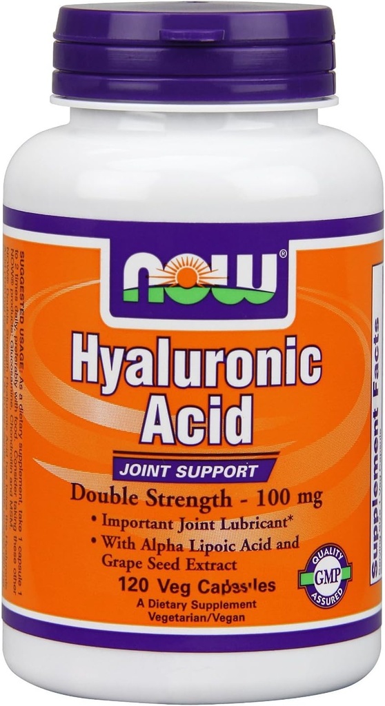 Hüaluroonhape 2X Plus Veg kapslid, 100 mg - 120 ct (pakk 2)