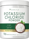 Carlyle Kaaliumkloriidi pulber Lisa 16 oz | Toidu klass | Soolasendaja | Vegan, Taimetoitlane, Mitte-GMO, Gluteenivaba