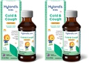 Hyland's Naturals Kids Cold & Cough, Daytime Viinamarjamaitselise Köha Siirupi ravim lastele vanuses 2+, dekongestant, valulik kurk ja allergia leevendamine, looduslik ravi tavalise külma sümptomid, 4 Fl Oz