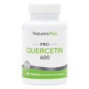 Natures Plus PRO Quercetin 600 mg - 60 tabletti - mitte-GMO, vegan ja gluteenivaba - 60 serveerimist