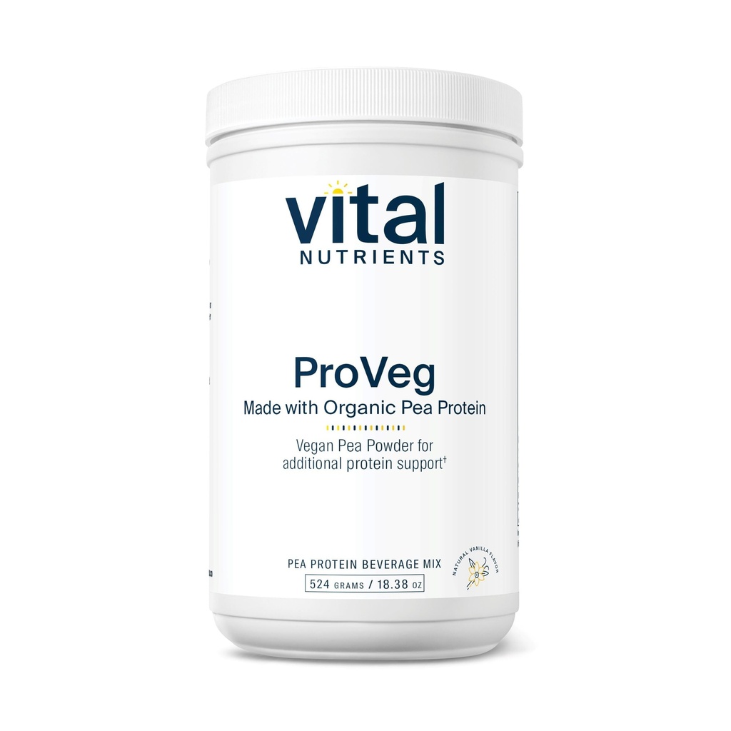 Elutähtsad toitained ProVeg Orgaaniline herneproteiin 524 g | Veganherne proteiinipulber | 23 g valku serveerimise kohta | looduslik vanillimaitse | Gluteen, piimatooted, sojavabad | Mitte-GMO | 16 serveerimist