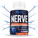 Alpha Lipoic Acid 600mg, Närvi tugi täiendada rikastatud tiamiini, kurkumiini, ingveri juur ja vitamiin B6, B12 Kõik ühes | Vegan Neuro Health Supplement, Lab Testitud, 30 kapslit