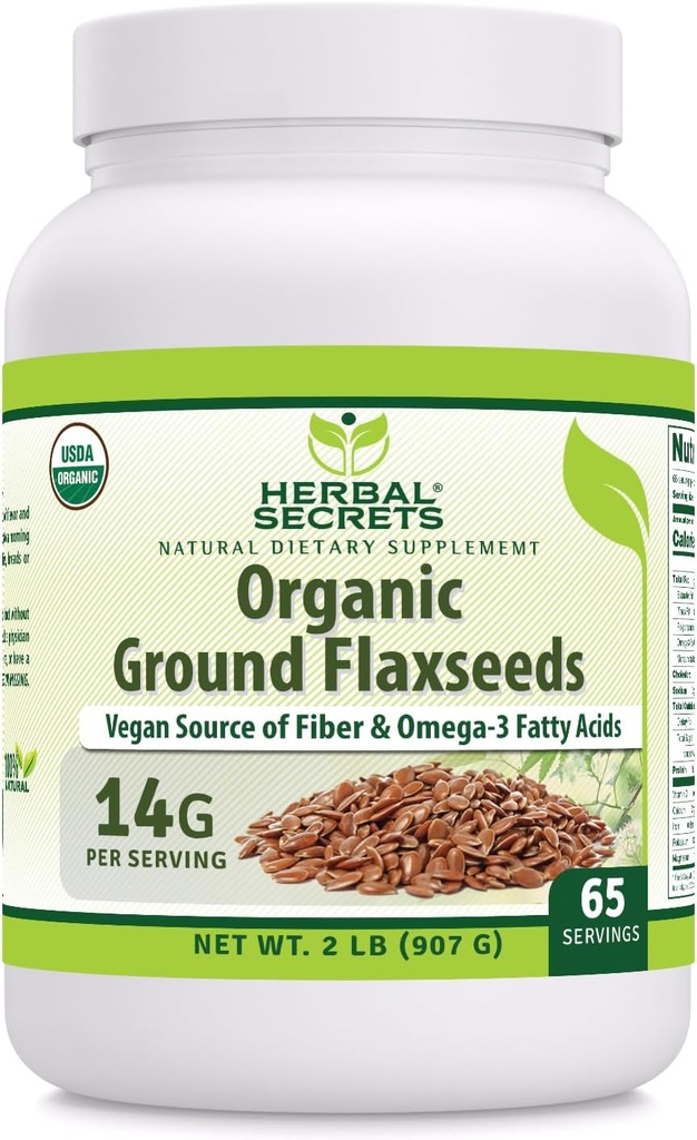 Taimsed saladused USDA orgaanilised maapähklid 2 lbs pulber | 14 grammi serveerimise kohta | 65 serveerimist | Suurepärane Vegan Fiber & Omega -3 rasvhapete allikas | Mitte-GMO (2 lb | 1 pakend)