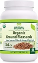 Taimsed saladused USDA orgaanilised maapähklid 2 lbs pulber | 14 grammi serveerimise kohta | 65 serveerimist | Suurepärane Vegan Fiber & Omega -3 rasvhapete allikas | Mitte-GMO (2 lb | 1 pakend)