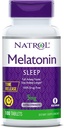 Natrol Aeg-vabasta Melatoniini 5 mg, toidulisand rahutu une *, 100 tabletti (pakk 2), 200 päeva pakkumine