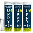 Uppy! Sidrun-Lime elektrolüütide hüdratatsiooni tabletid – 30 loend (3x10) – Lahustuvad vees kiireks rehüdreerimiseks – Reisimiseks, spordiks ja festivalideks – Kaasaskantav elektrolüütide heaolujook