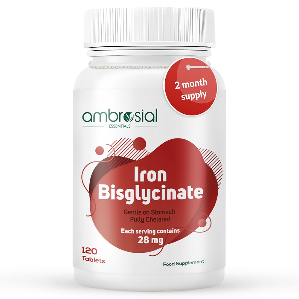 Ambrosiaalne raudbiglütsinaat 28 mg tabletid Pakendis 1- 120 tabletti
