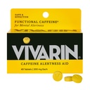 Vivarin, kofeiinipillid, 200 mg kofeiini annuse kohta, ohutult ja tõhusalt aitab teil püsida ärkvel, suhkrut, kaloreid või varjatud koostisosi, energialisandit, 40 tabletti