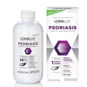 Loma Lux Psoriaas Relief Natural w/Minerals - Multi-Symptom Relief - Kliiniliselt tõestatud ravi Dermatoloog Arendatud psoriaasi Vulgaris, Seborröa dermatiit, peanahk, pöördtüüpi - 8 Fl Oz
