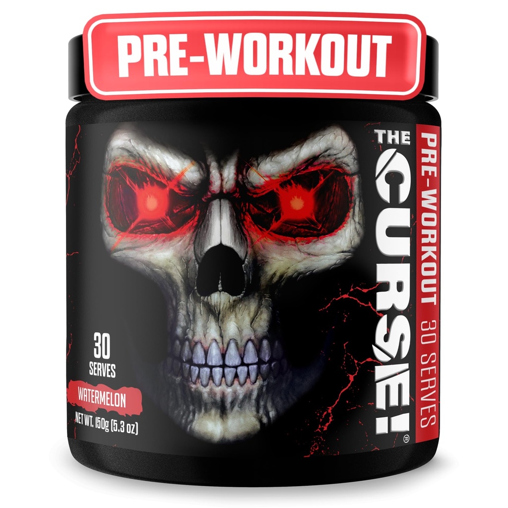 JNX Sports needus! Pre Workout pulber meestele ja naistele, kofeiin, beeta-alaniin, kreatin, L-tsitrulliin, 30 serveerimist, arbuusimaitse - Suurendage energiat, jõudu ja keskendumist