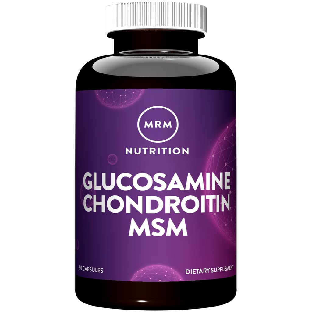 MRM Toitumine Glükosamiin Kondroitiin MSM - ühine tugi täiendada glükosamiinsulfaat, kondroitiinsulfaat ja MSM kõhre ja mobiilsus Tervis, naistele ja meestele, gluteenivaba - 30 Servings