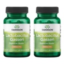 Swanson Lactobacillus Gasseri - probiootiline täiendus, mis toetab seedetrakti tervist 3 miljardi CFU-ga - disaini-vabastamiseks piisavuse ja rasva ainevahetuse toetamine - (60 Veggie kapslit) 2 pudelit