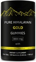 Puhtad Himaalaja kuldkummid | Ashwagandha rikkad, Gokshura fulviinhape 85 Mikrotoitainet meestele, naistele | Suhkrulisandita | Mitte-GMO | Looduslik orgaaniline 60 Gummies per Box