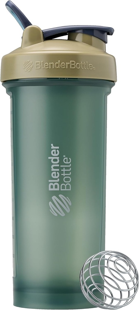 BlenderBottle Classic V2 Shaker pudel sobib ideaalselt proteiinikokteilide ja eeltreeningu jaoks, 4-kordne, täisvärviline päevitus