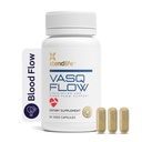 Xtendlife VasQFlow Lämmastikoksiidi Booster - vereringe, verevoolu, südame ja lihaste toetamine - punase spinati ekstraktiga ja vananenud küüslauk - 1 kuu pakkumine (90 loend)