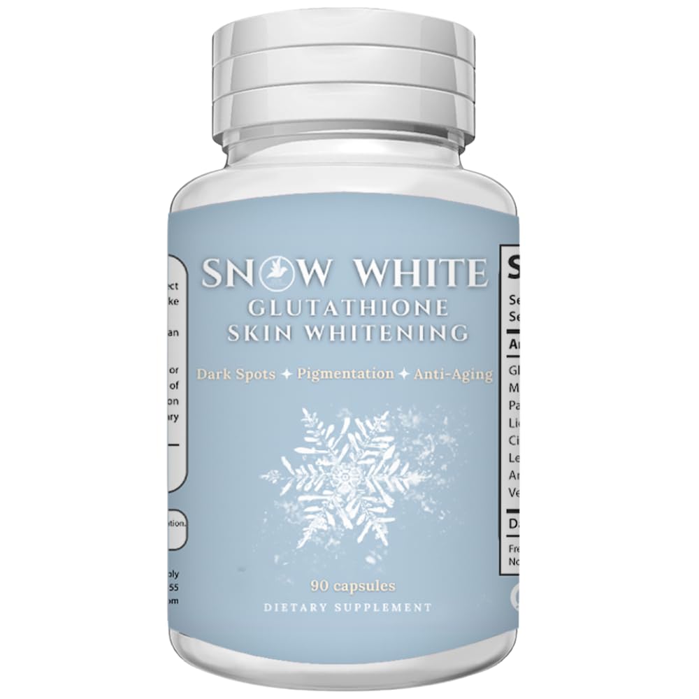 Glutatiooni valgendamine pillid - taastada oma noorus, vabaneda tumedad laigud, akne armid ja hüperpigmentatsioon - Natural Skin Whitening pillid - Non-GMO - 90 Naha valgustus kapslid