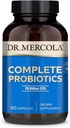 Dr Mercola Täielik probiootikumid - 90 serveerimist - igapäevane probiootiline lisand - 70 miljardit CFU - happe ja sapi resistentne - soodustab seedetrakti tervist ja toetab immuunsüsteemi