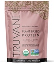 Truvani Vegan Peavalgu pulber | Vanilla Chai | 20g Orgaaniline Taimne Valk | 20 Servings | Keto | Gluteen & Piimavaba | Madala carb | Ei ole lisatud suhkrut