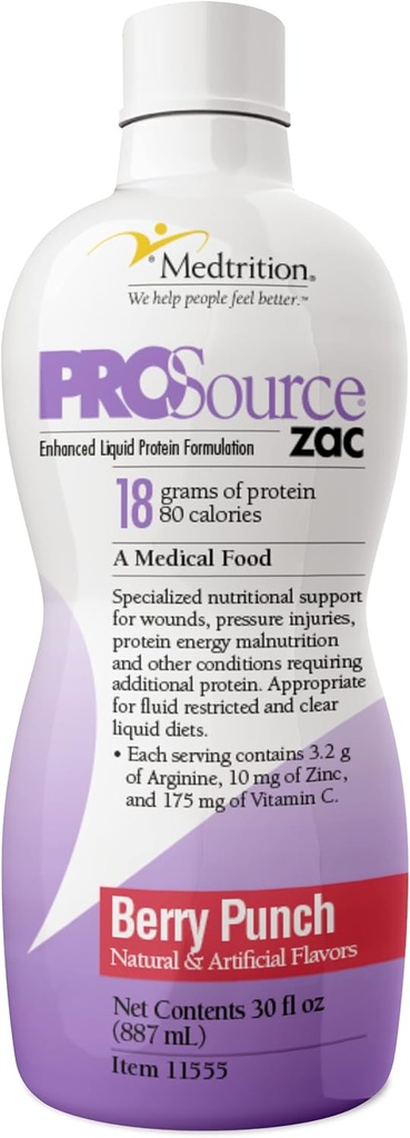 Medtrition ProSource Zac Berry Energy Punch (4 pudelit)
